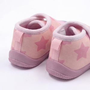 Pantofole Invernali Peppa Pig Scarpetta Stivaletto con Suola Antiscivolo Chiusura a Strappo - 7390