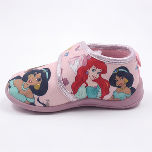Pantofole Invernali Principesse DISNEY Scarpetta Stivaletto con Suola Antiscivolo Chiusura a Strappo - 7395