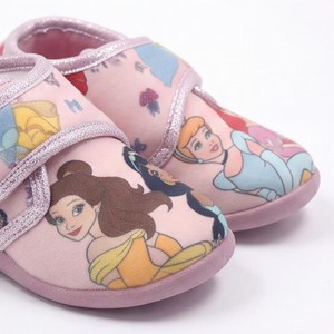 Pantofole Invernali Principesse DISNEY Scarpetta Stivaletto con Suola Antiscivolo Chiusura a Strappo - 7395