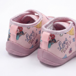 Pantofole Invernali Principesse DISNEY Scarpetta Stivaletto con Suola Antiscivolo Chiusura a Strappo - 7395