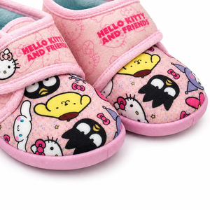Pantofole Invernali Hello Kitty and Friends Sanrio Scarpetta Stivaletto con Suola Antiscivolo Chiusura a Strappo - 7396