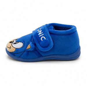 Pantofole Invernali Sonic the Hedgehog Scarpetta 3d Stivaletto con Suola Antiscivolo Chiusura a Strappo - 7402