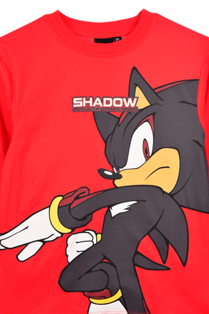 T-Shirt M.l. Sonic Maglia per Bambini 4/10 Anni - Zh10114
