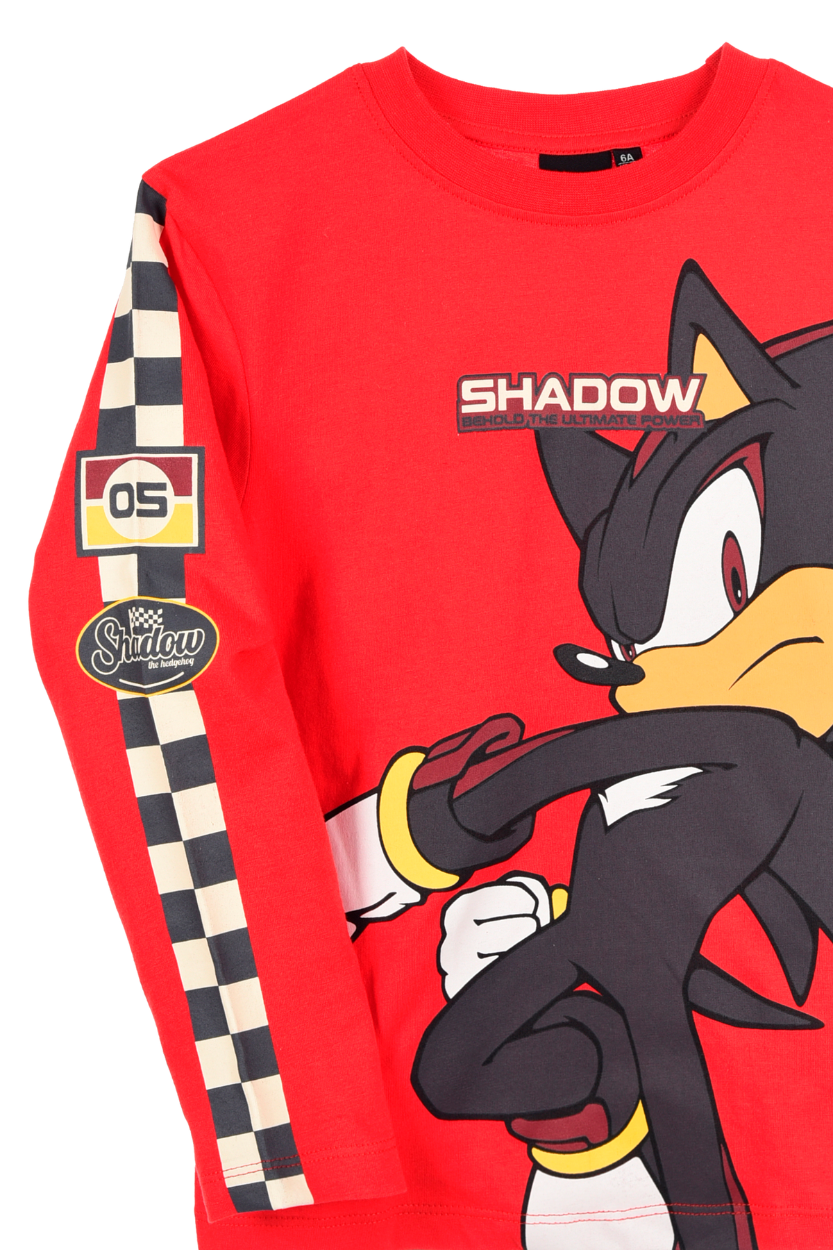 T-Shirt M.l. Sonic Maglia per Bambini 4/10 Anni - Zh10114