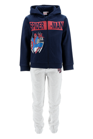 Tuta Completo Felpa e Pantalone Spiderman Sun City 3/8 Anni - Zh10363