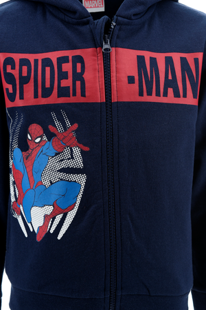 Tuta Completo Felpa e Pantalone Spiderman Sun City 3/8 Anni - Zh10363