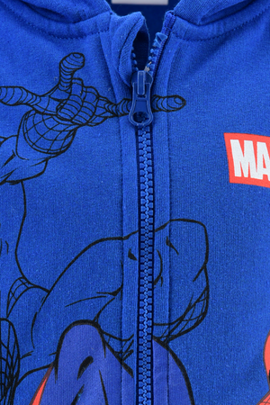 Tuta Completo Felpa e Pantalone Spiderman Sun City 3/8 Anni - Zh10378