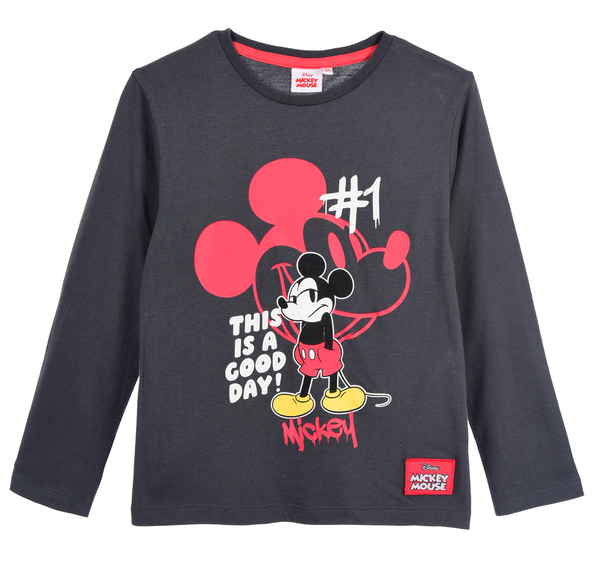 T-Shirt M.l. Topolino Maglia per Bambini 3/8 Anni - Zh10111