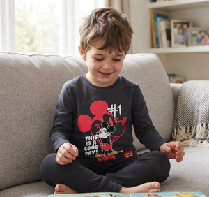 T-Shirt M.l. Topolino Maglia per Bambini 3/8 Anni - Zh10111