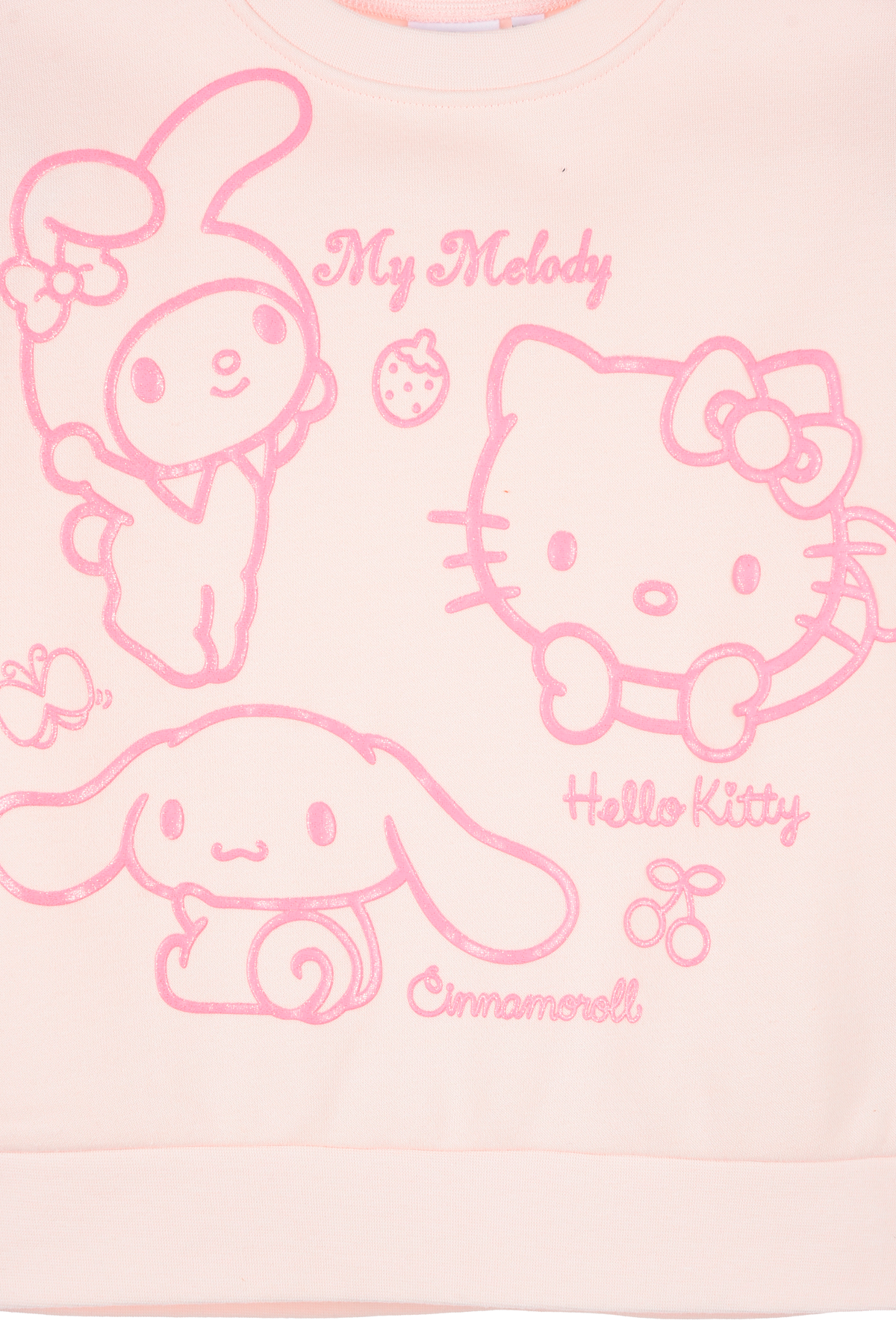 Maglione Hello Kitty Sanrio Felpa per Bambine 3/8 Anni - Zh10150