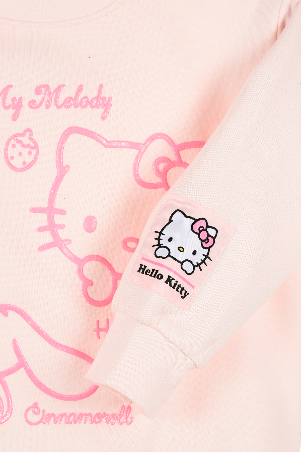 Maglione Hello Kitty Sanrio Felpa per Bambine 3/8 Anni - Zh10150