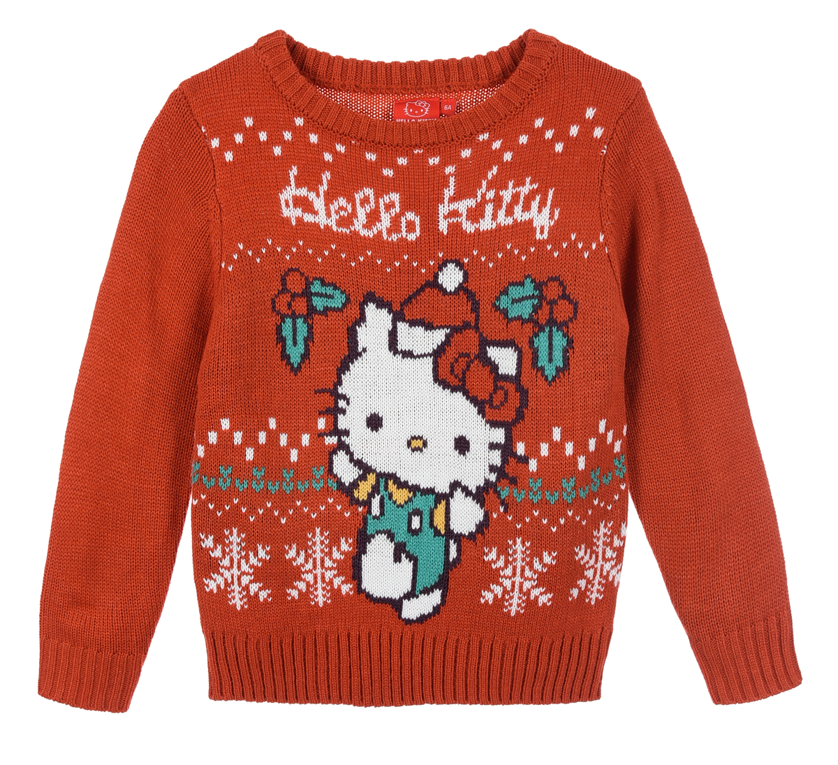 Maglione Hello Kitty Sanrio per Bambine 3/8 Anni - Zh10247
