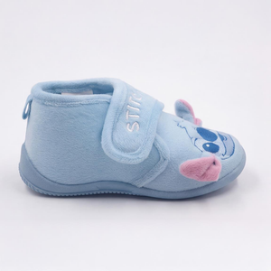 Pantofole Invernali Stitch DISNEY Scarpetta 3d Stivaletto con Suola Antiscivolo Chiusura a Strappo - 7408