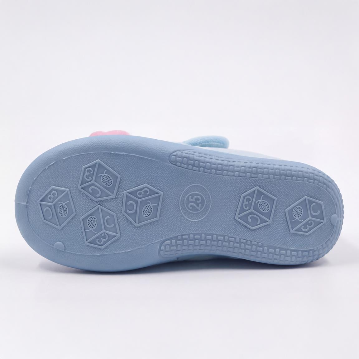 Pantofole Invernali Stitch DISNEY Scarpetta 3d Stivaletto con Suola Antiscivolo Chiusura a Strappo - 7408