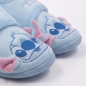 Pantofole Invernali Stitch DISNEY Scarpetta 3d Stivaletto con Suola Antiscivolo Chiusura a Strappo - 7408
