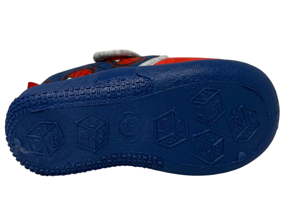 Pantofole Invernali Spiderman MARVEL Scarpetta Stivaletto con Suola Antiscivolo Chiusura a Strappo - 7386