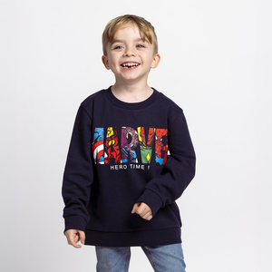 Felpa Avengers MARVEL Bambino in Misto Cotone Garzato Maglia Felpata - 2270