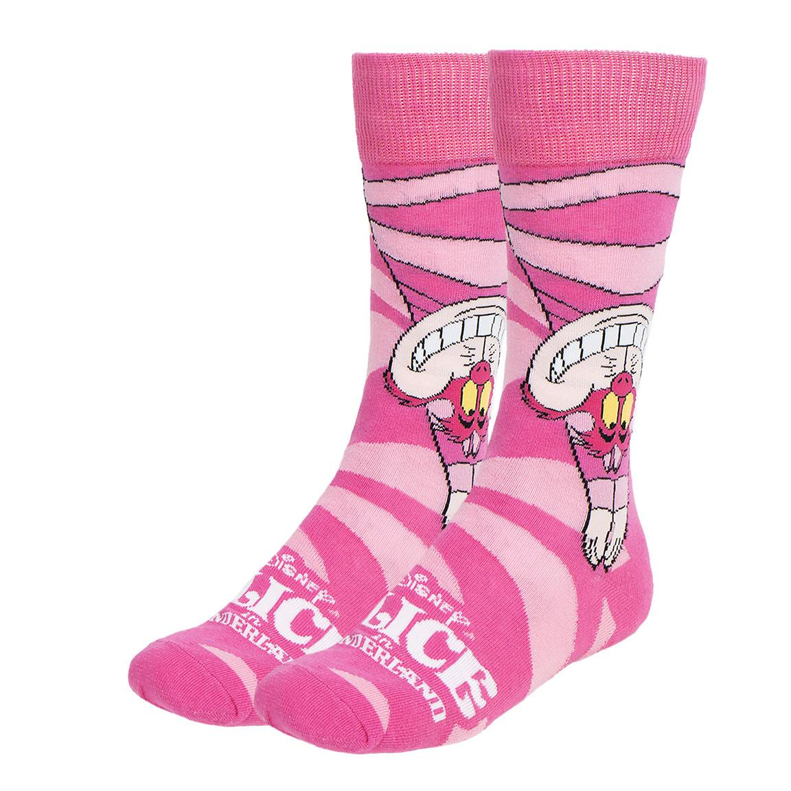 Calzini per Adulti Stregatto DISNEY 3 Paia in Misto Cotone in Confezione Regalo T.u. 36/43 - 2481