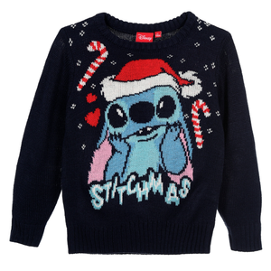 Maglione Stitch DISNEY Natale per Bambini 3/8 Anni - Zh10280