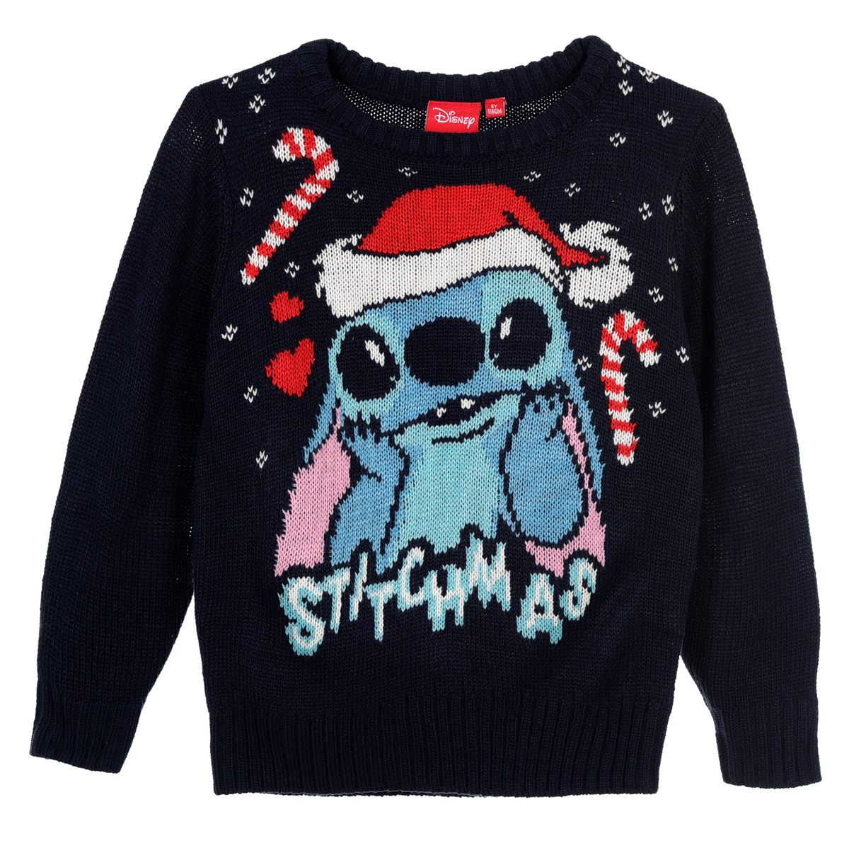 Maglione Stitch DISNEY Natale per Bambini 3/8 Anni - Zh10280