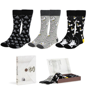 Calzini per Adulti Harry Potter 3 Paia in Misto Cotone in Confezione Regalo T.u. 38/45 - 2504