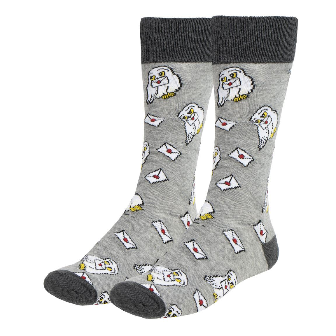Calzini per Adulti Harry Potter 3 Paia in Misto Cotone in Confezione Regalo T.u. 38/45 - 2504