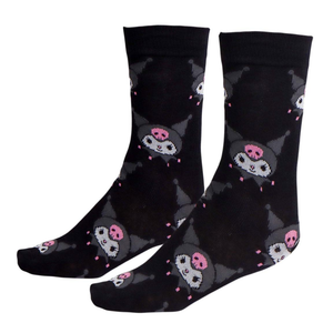 Calzini Donna Kuromi Sanrio 3 Paia in Misto Cotone in Confezione Regalo T.u. 36/43 - 3046