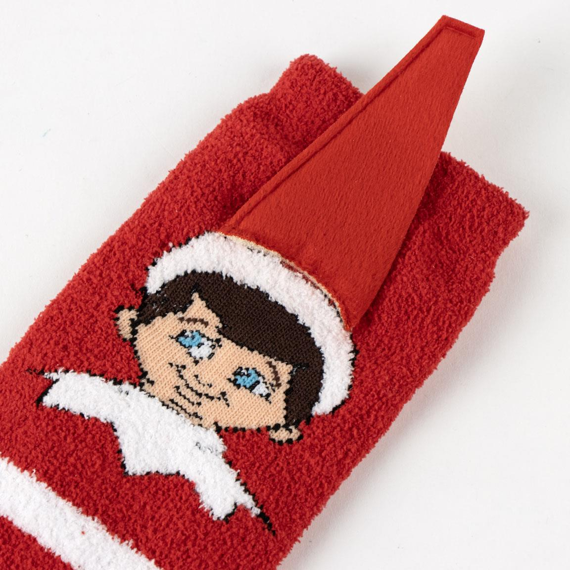Calzini Antiscivolo Bambini the Elf in Caldo Poliestere in Confezione Regalo - 3168