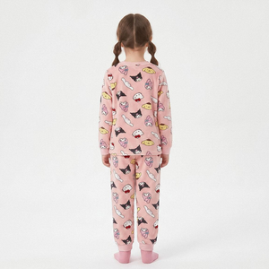 Pigiama Manica Lunga Hello Kitty and Friends Sanrio in Caldo Pile Maglia e Pantaloni - 3623