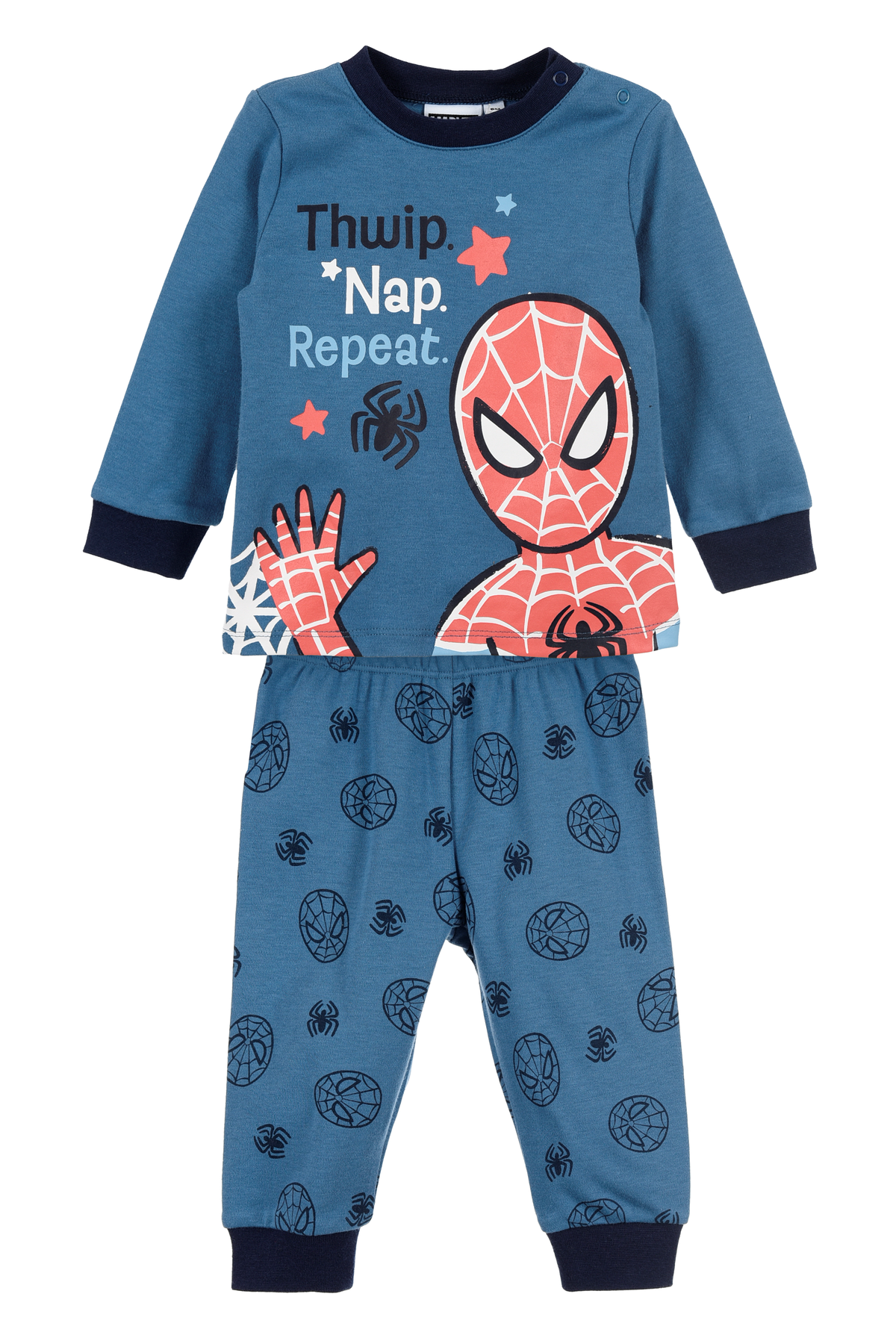 Pigiama Spiderman MARVEL Neonato Sun City - Zh03050blu