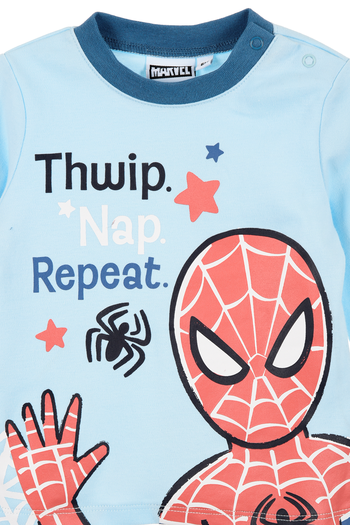 Pigiama Spiderman MARVEL Neonato Sun City - Zh03050celeste