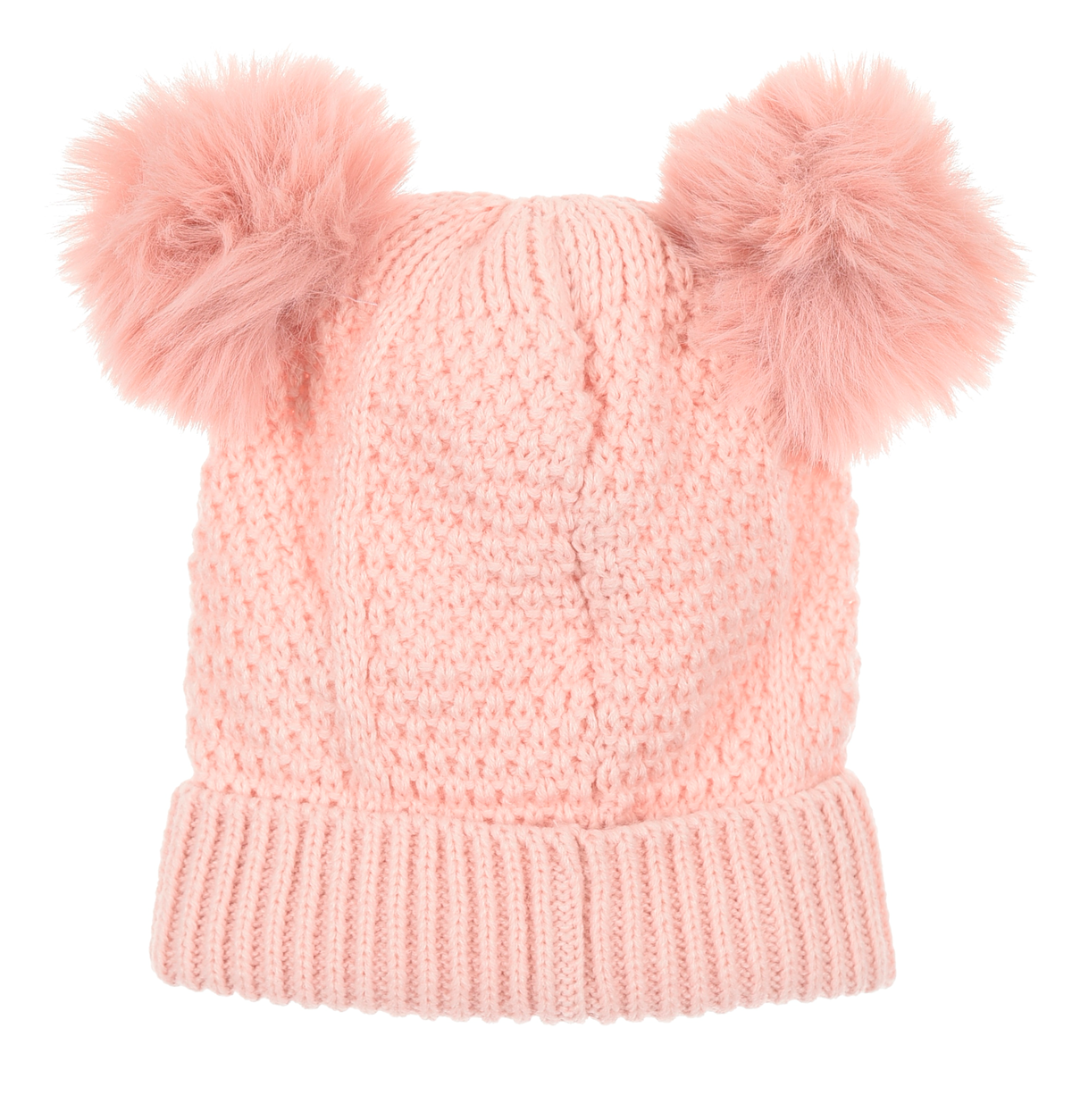 Cappello con Pom Pon Minnie DISNEY Accessorio Invernale per Bambine 100% Acrilico - Zh45031rosa
