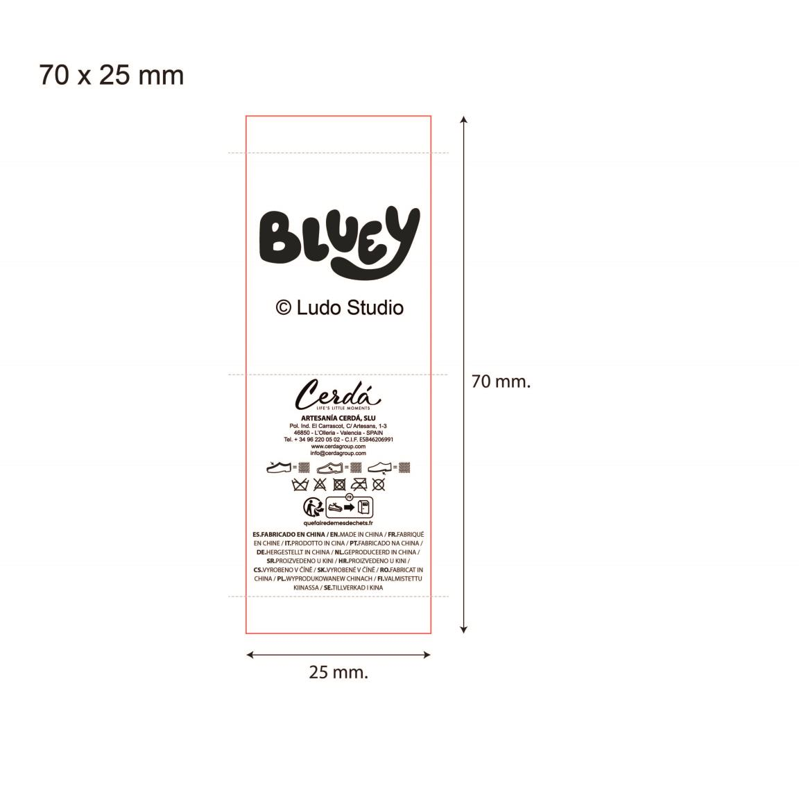Pantofole Invernali Bluey Ciabatte Modello Calzatura con Suola Antiscivolo- 6984