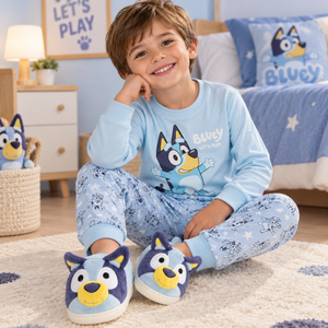 Pantofole Invernali Bluey Ciabatte Modello Calzatura con Suola Antiscivolo- 6984