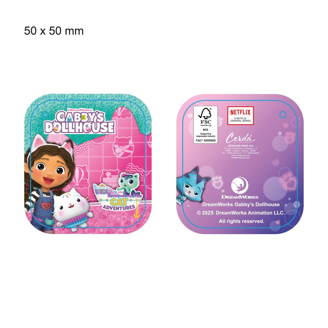 Pantofole Invernali Gabby's Dollhouse Ciabatte Modello Calzatura con Suola Antiscivolo- 6988