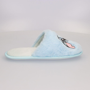 Pantofole Invernali Stitch DISNEY in Peluche Ciabatte a Punta Chiusa Suola Antiscivolo - 7147