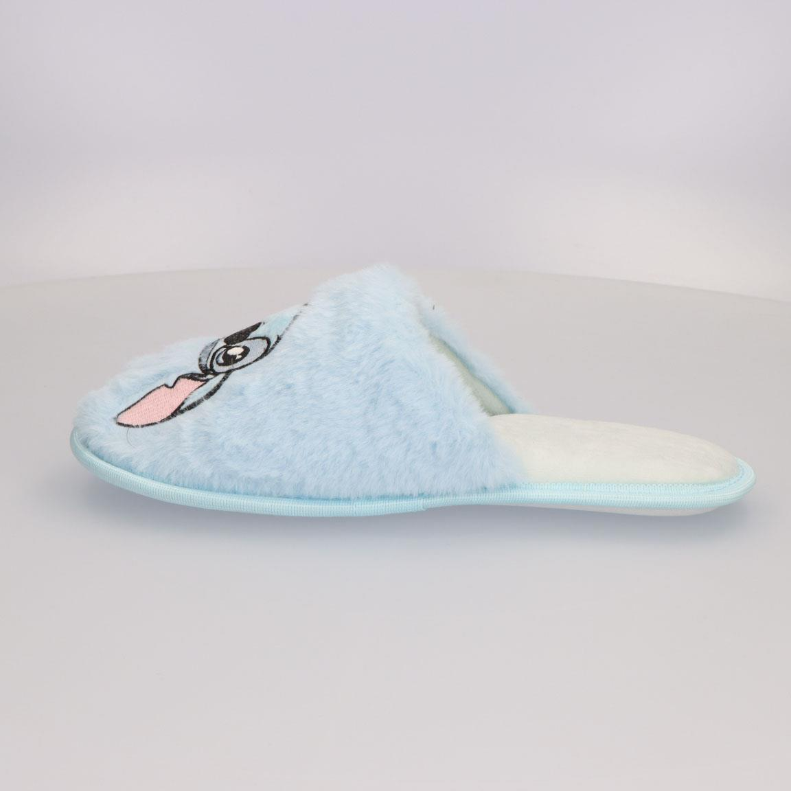 Pantofole Invernali Stitch DISNEY in Peluche Ciabatte a Punta Chiusa Suola Antiscivolo - 7147