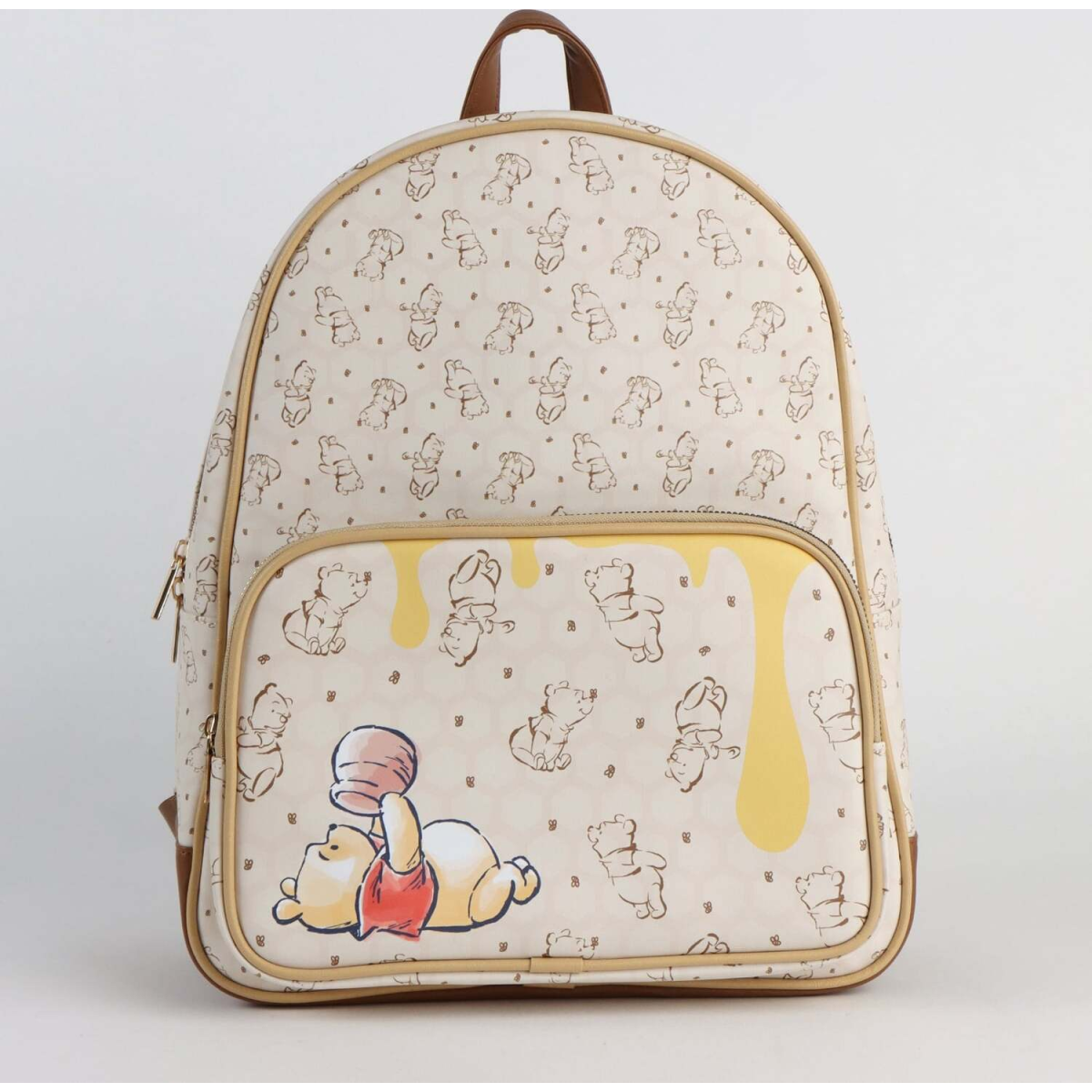 Borsa Passeggio Winnie the Pooh 35 CM Zaino in Similpelle Tempo Libero - 6755