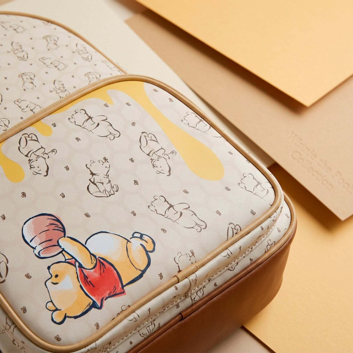 Borsa Passeggio Winnie the Pooh 35 CM Zaino in Similpelle Tempo Libero - 6755