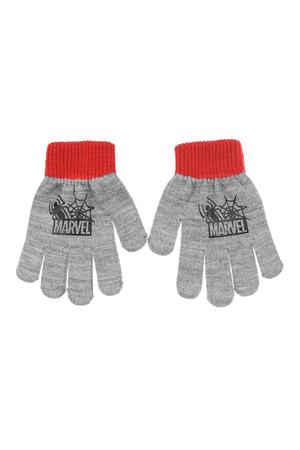 Cappello con Sciarpa e Guanti Spiderman MARVEL Accessorio Invernale per Bambini 100% Acrilico - Zh40121