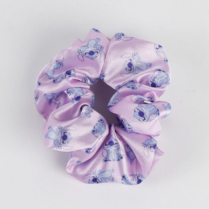 Set Accessori per la Cura Personale Stitch DISNEY Spazzola Cerchietto Scrunchie - 4116