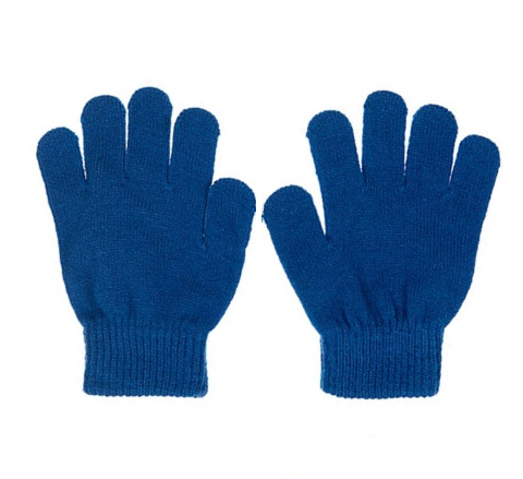 Cappello con Scaldacollo e Guanti Avengers MARVEL Accessorio Invernale per Bambini 100% Acrilico - Zh40118blu