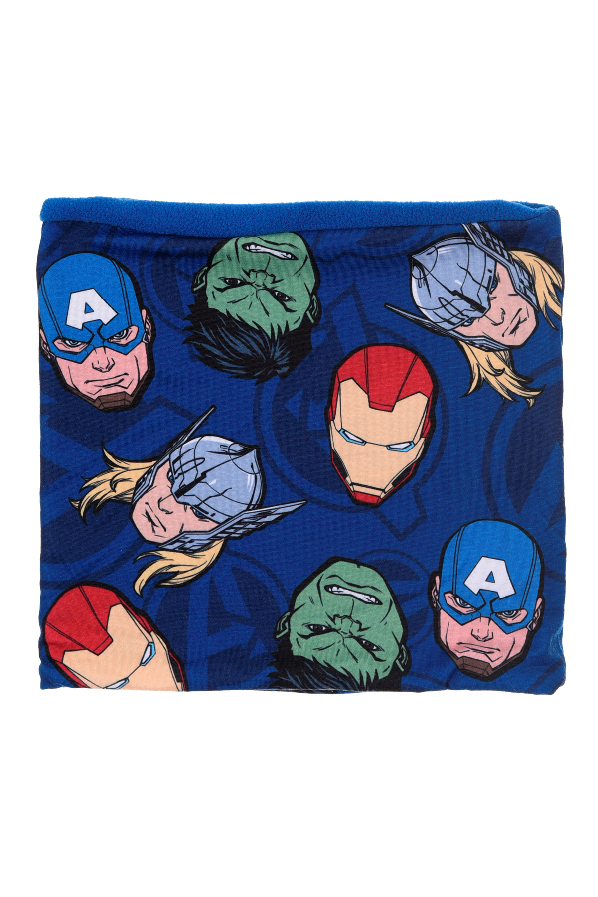 Cappello con Scaldacollo e Guanti Avengers MARVEL Accessorio Invernale per Bambini 100% Acrilico - Zh40118nero