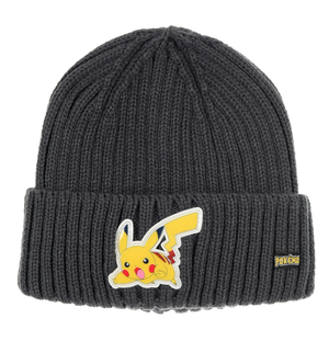 Cappello Pikachu Pokemon Accessorio Invernale per Bambini 100% Acrilico - Zh40080grigio