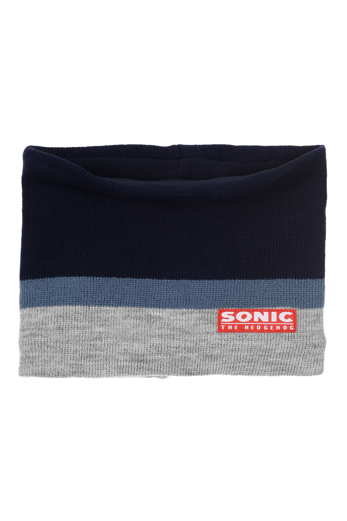 Cappello con Scaldacollo e Guanti Sonic Accessorio Invernale per Bambini 100% Acrilico - Zh40164bluscuro