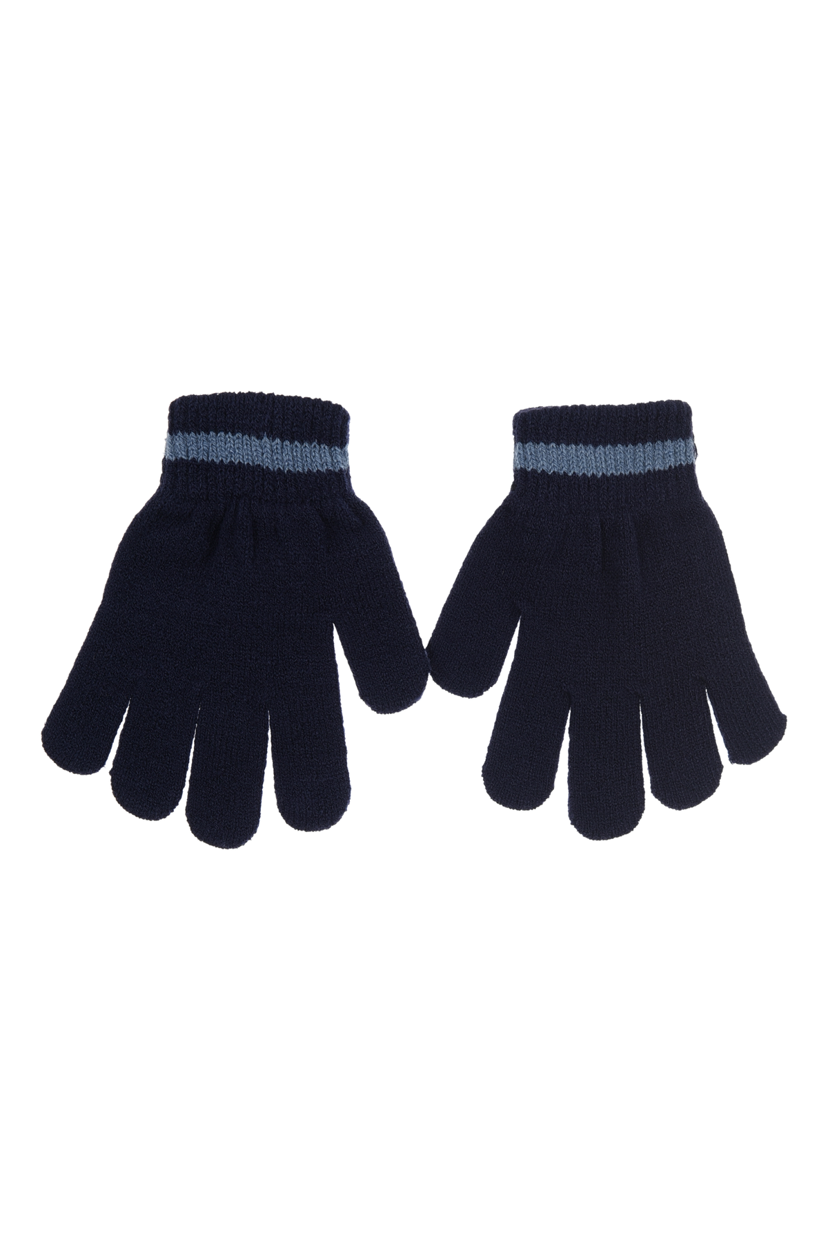 Cappello con Scaldacollo e Guanti Sonic Accessorio Invernale per Bambini 100% Acrilico - Zh40164bluscuro