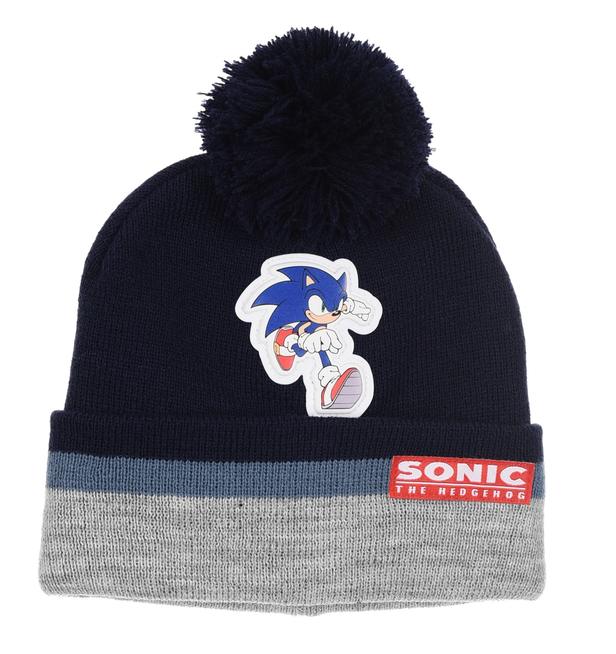 Cappello con Scaldacollo e Guanti Sonic Accessorio Invernale per Bambini 100% Acrilico - Zh40164bluscuro