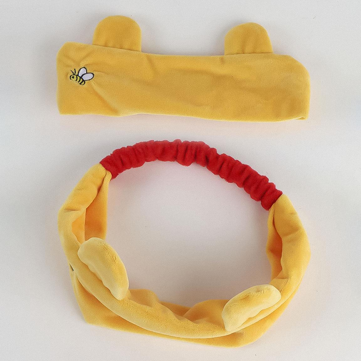 Set Accessori per la Cura Personale Winnie the Pooh DISNEY Spazzola Fascia Specchietto - 4101