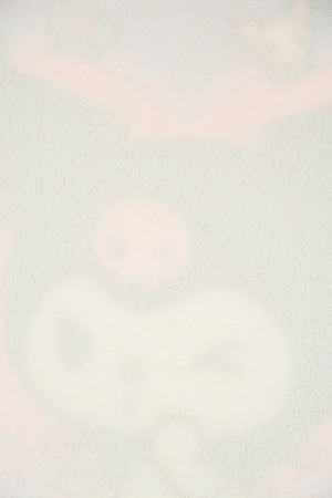 Plaid Kuromi Sanrio in Sherpa Coperta in 100% Poliestere 380 Gsm 190 X 140 CM per Bambini - Zh46054