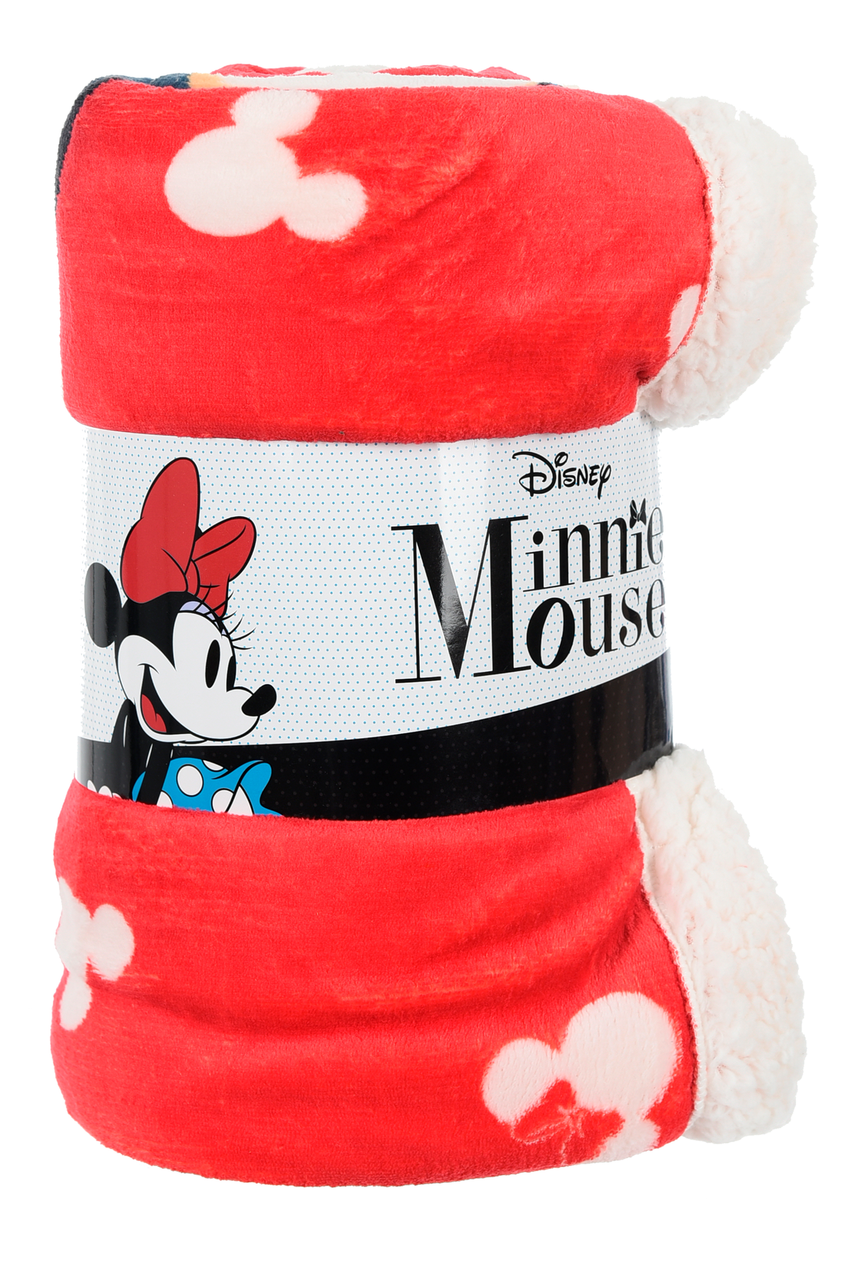Plaid Minnie DISNEY in Sherpa Coperta in 100% Poliestere 380 Gsm 190 X 140 CM per Bambini - Zh46057